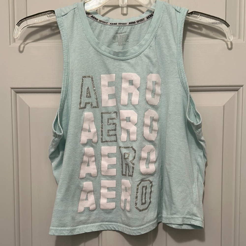 Aero Mint Green Tank Top